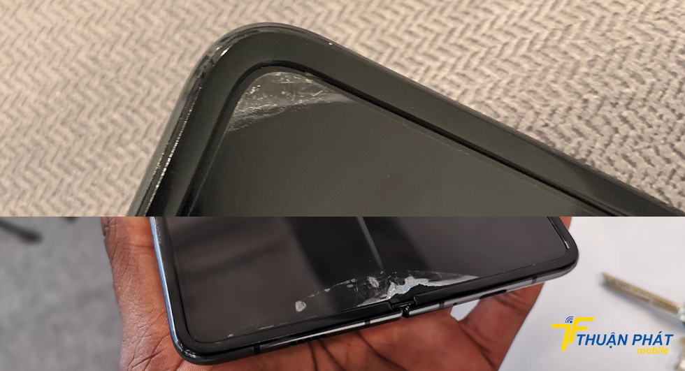 MẸO sửa nhanh khi Samsung Galaxy Fold bị vỡ màn hình