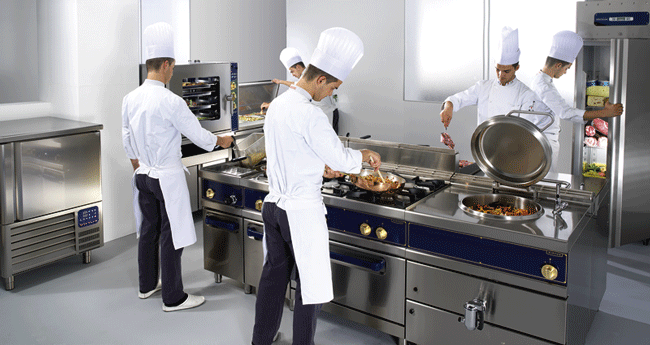Bếp âu công nghiệp chính hãng tại Hà Nội