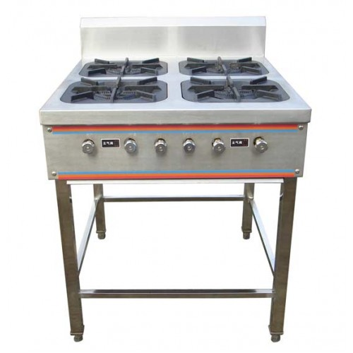 Mẫu bếp âu 4 họng cao cấp