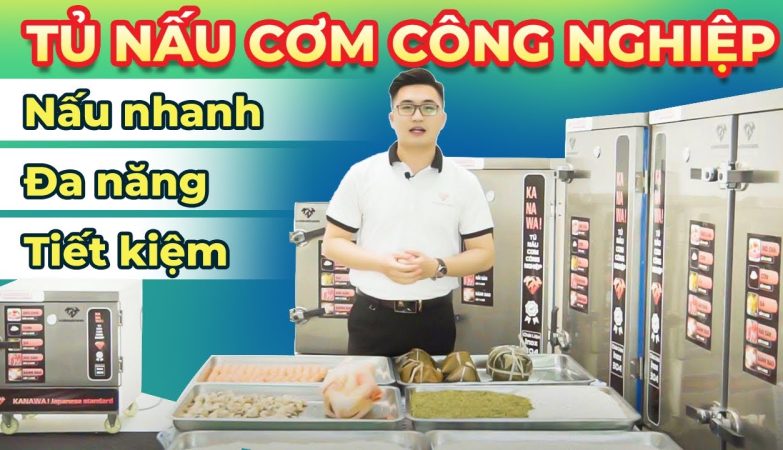 Tủ cơm công nghiệp 4 khay Kanawa 