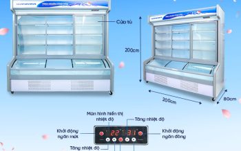 Nguyên lý hoạt động và những điều cần biết Tủ Mát Siêu Thị